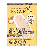 Foamie  Kiss Me Argan - Твердый кондиционер для непослушных волос 80 г